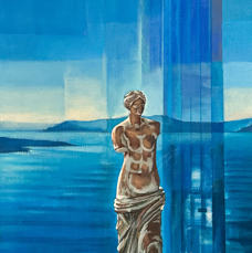 Vénus de Milos - 1998 - huile sur toile - 73x54 cm