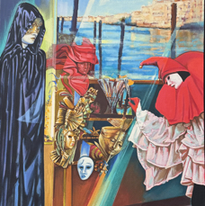 Salute Venezia (2006) - huile sur toile - 97x130