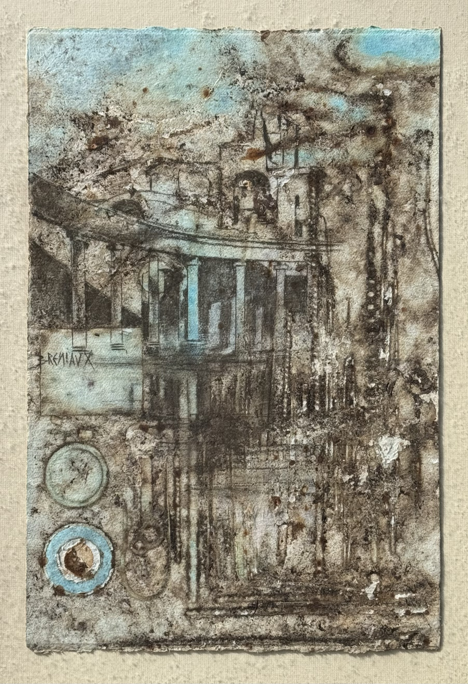 Palacio (1995) - oxydo-gravure - 48x67 cm