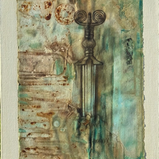 Excalibur (2004) - Oxydo-Gravure - 73x92 cm