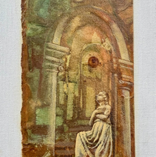 Sainte Sabine (2015) - oxydo 3D - 24x45,5 cm