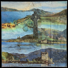 Le Loch Ness (2016) - oxydo 3D - 100x100 cm
